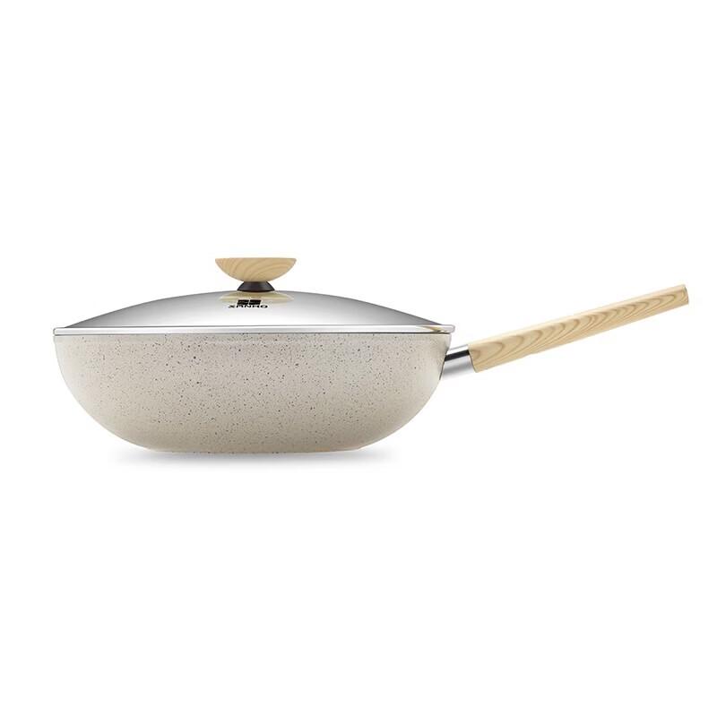 Sanhe Granite Antibacterial Non-stick Wok