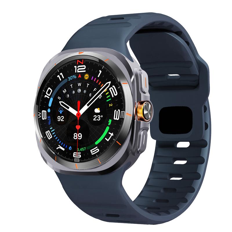 Для Samsung Galaxy Watch 7 Ultra Strap 47 мм Аксессуары correa Sport Силиконовый браслет для Samsung Galaxy Watch ultra band 47 мм