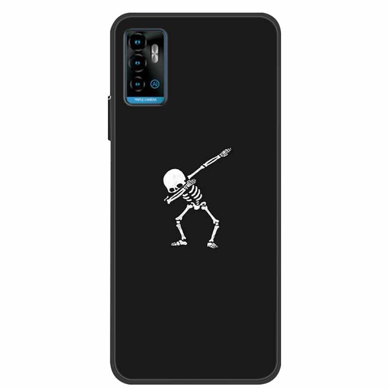 Для ZTE Blade A71 Чехол Силиконовая Задняя Крышка Чехол для Телефона Для ZTE Blade A71 Мягкие Чехлы для ZTE BladeA71 A 71 2021 Защитный Бампер