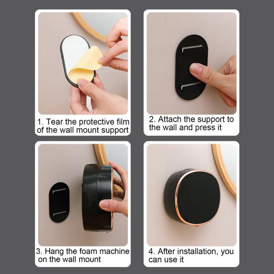 Электрический бесконтактный дозатор мыла настенный IPX5 водонепроницаемый перезаряжаемый аккумулятор высокотехнологичный