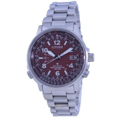 Мужские часы Promaster Sky с радиоуправлением Eco-Drive CB0241-85X 200M