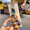 Handmade DIY Stars, Cute Dolls, Beaded Mobile Phone Chain Pendant, Car Keychain, Doll Pendant Accessories.