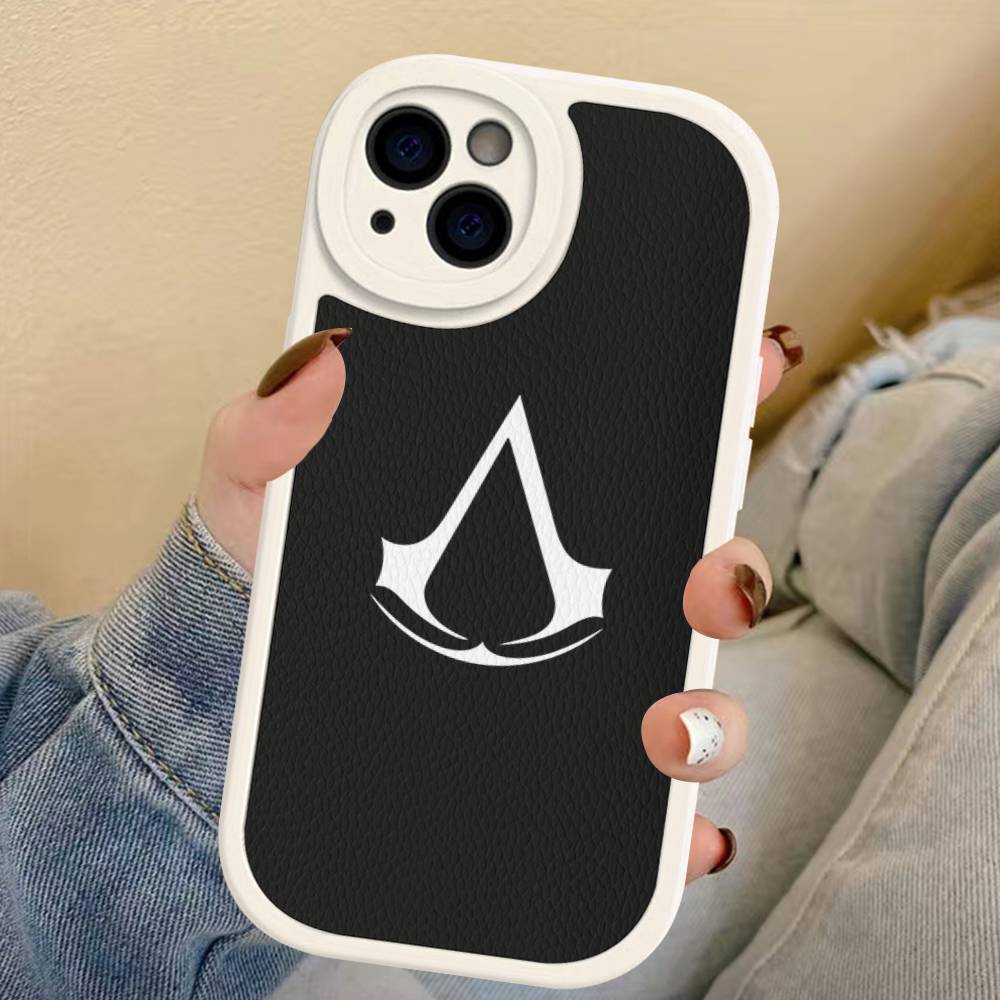 Игровой чехол для телефона A-Assassin's Creed Для iPhone 16 15 14 13 12 11 Pro Max Plus Кожаная обложка