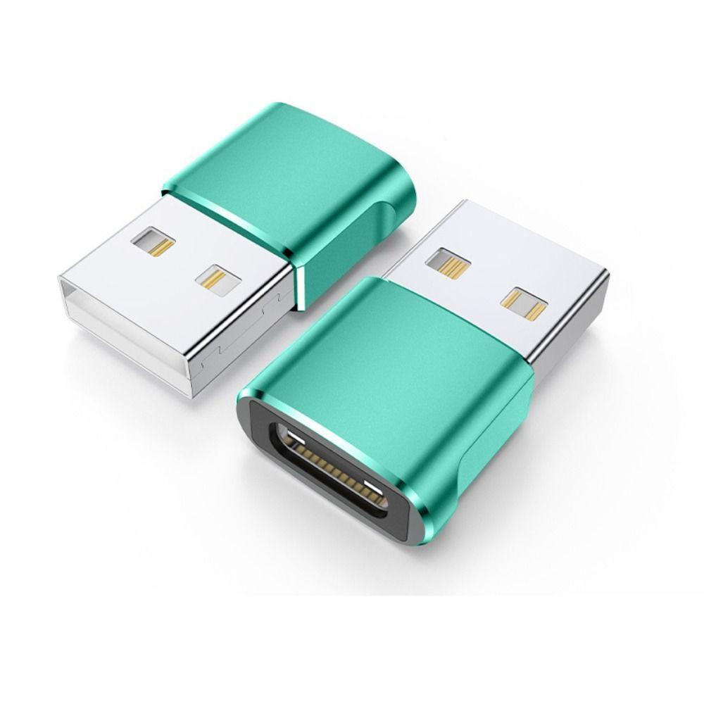 Черный адаптер Type C - USB USB 2.0 USB Type C адаптер USB-C Male OTG конвертер для порта Type-C
