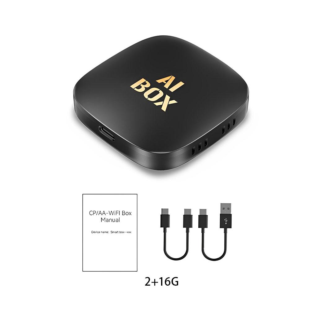 Беспроводной автомобильный PlayAndroid Auto AI Box Lite адаптер Car Play AI Box Проводной AI Box Android Удобный