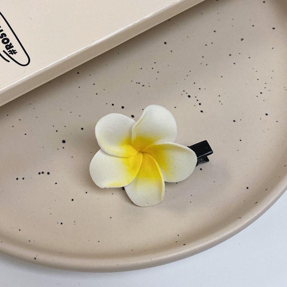 Богемный стиль Цветок Заколка для волос Корейский стиль Пляжная заколка для волос Имитация цветка Заколка для волос Девушка