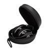 1 Piece Large Capacity Handheld Earphone Container Travel Supplies Black Headphone Carrying Case Shockproof Headset Pouch