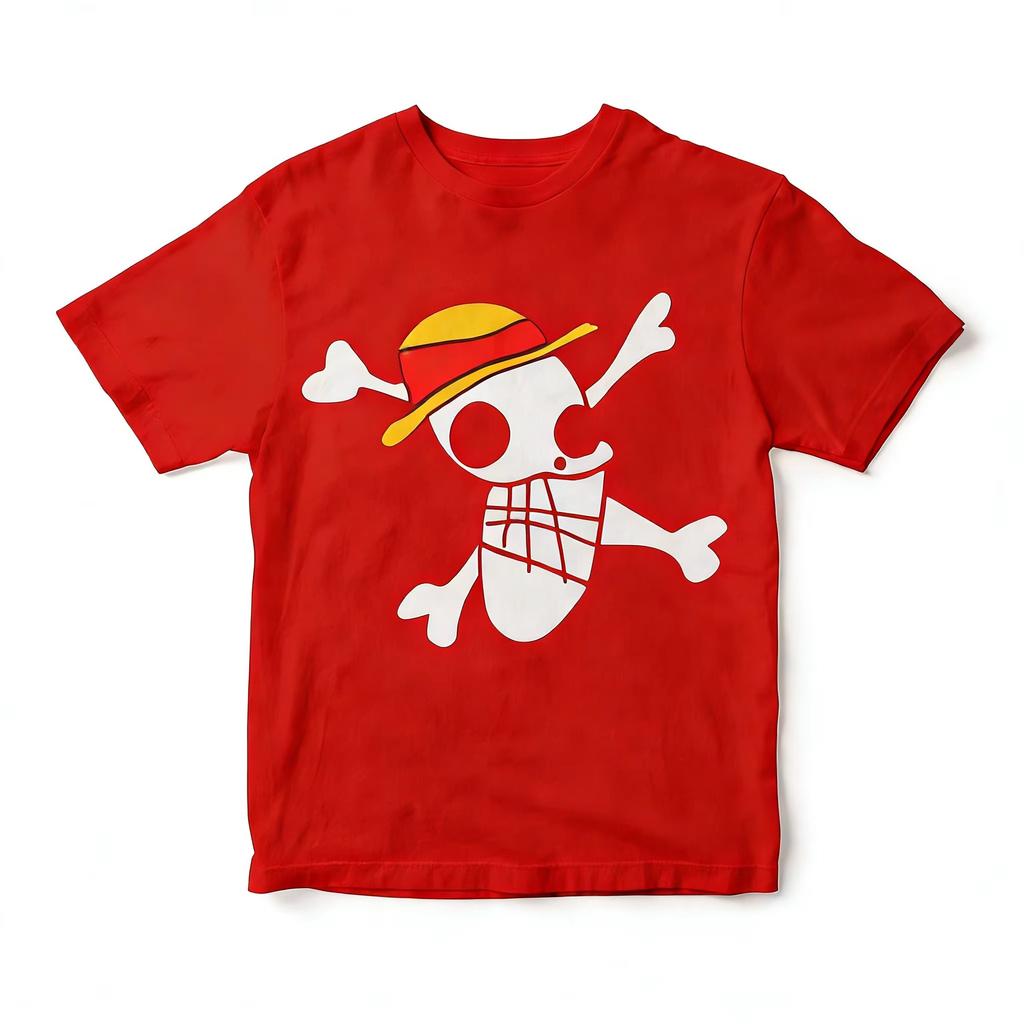 One Piece Anime Cartoon Skull Printed Tshirt Unisexs and Womens Tshirt Unisexs Top Sports Tshirt Unisexs Tshirt Summer Tee 2026