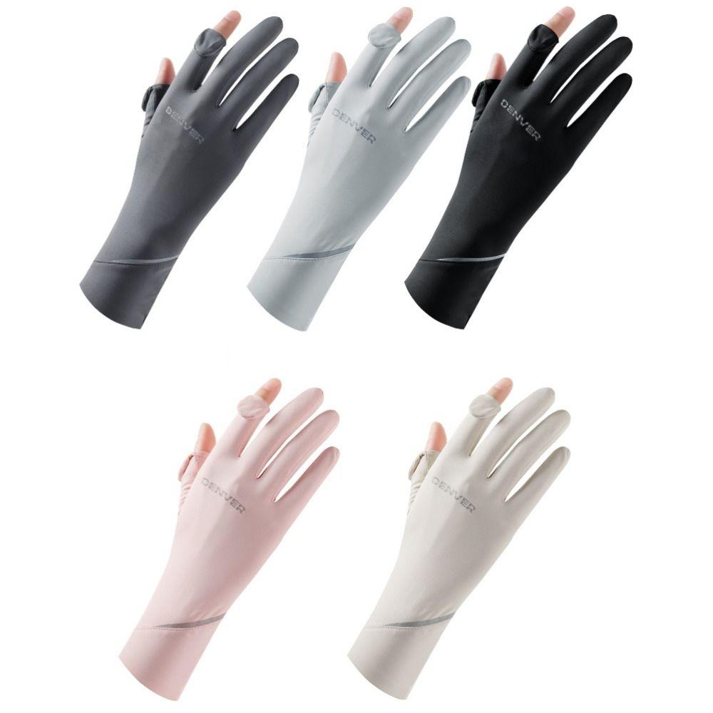 Thin Long Sunscreen Gloves Elastic Cycling Driving Gloves Summer Outdoor Cycling