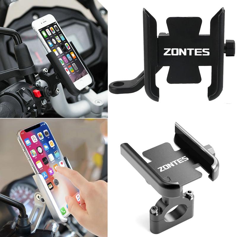 New For Zontes 368G 703F 350R 350V 350S 350T 310 350 R/X/M ZT310R ZT125 G1 125U Motorcycle Mobile Phone Bracket GPS Stand Holder