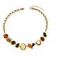 Popular retro niche stone necklace bracelet irregular personality cyberpunk design sense accessories