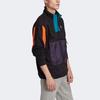 adidas Спортивная куртка Originals PT3 на молнии 1/4 с воротником-стойкой и буквенной графикой, мужские топы, черные GC8698