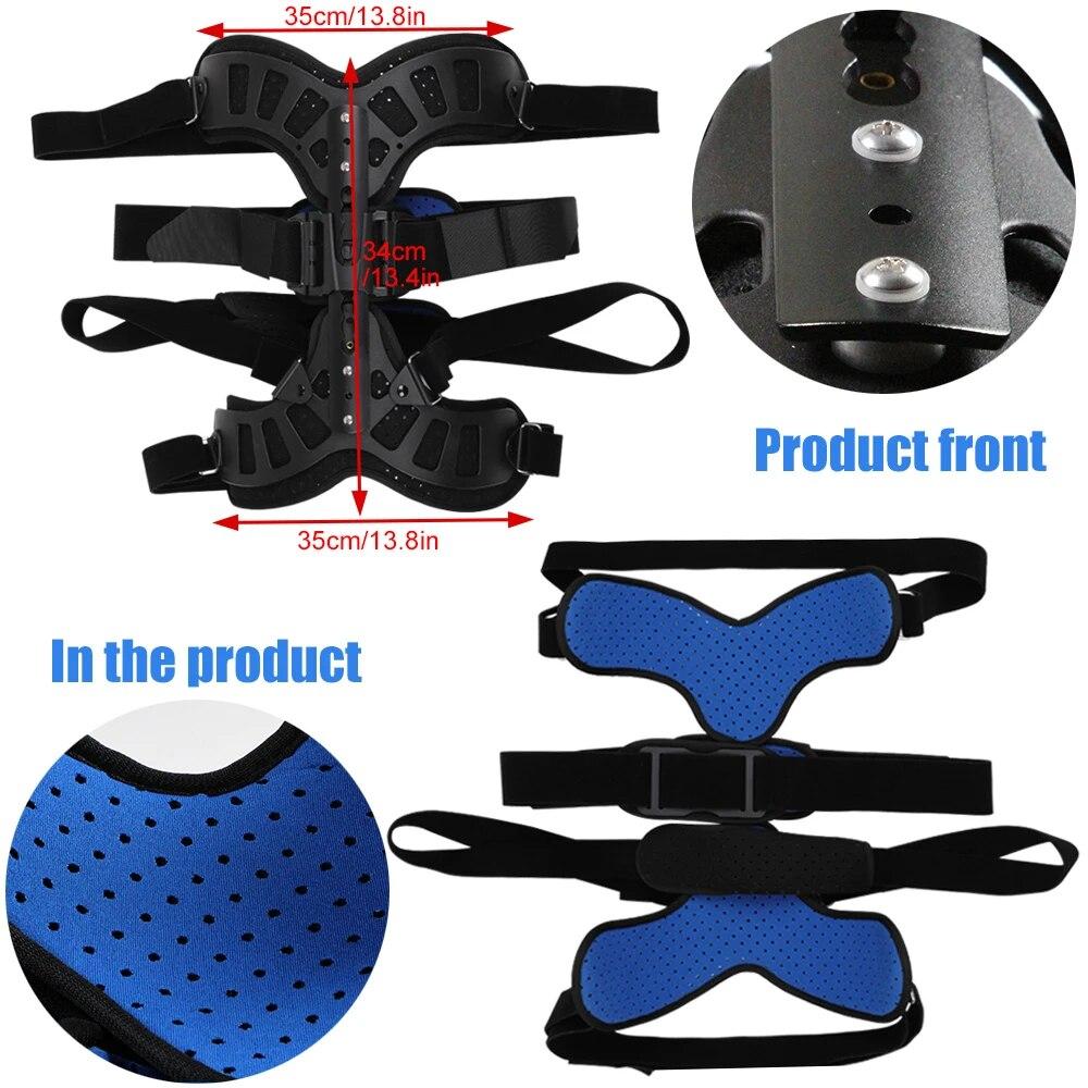 Tcare Регулируемый Корректор осанки при сколиозе Вспомогательный ортез позвоночника для послеоперационного восстановления спины унисекс для взрослых Здравоохранение