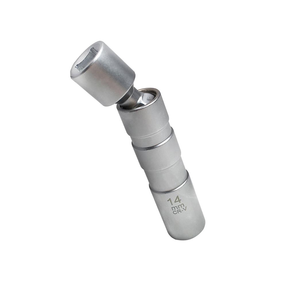 Тонкостенная головка для свечей зажигания 14 мм, 12-точечные головки для свечей зажигания, лазерные инструменты