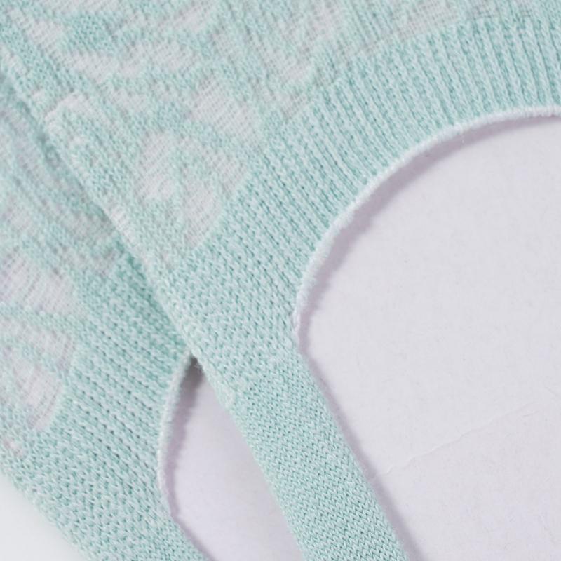 1 Pairs Women Summer Ultra-thin Invisible Boat Socks Breathable Lace Socks Spring