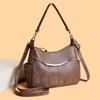 Women's Shoulder Bag Soft Leather Crossbody Bag Soft Leather Mother Bag Underarm Bag