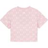 New MLB New York Yankees T Shirt Women's Pink 3FTSM0153-50PKM