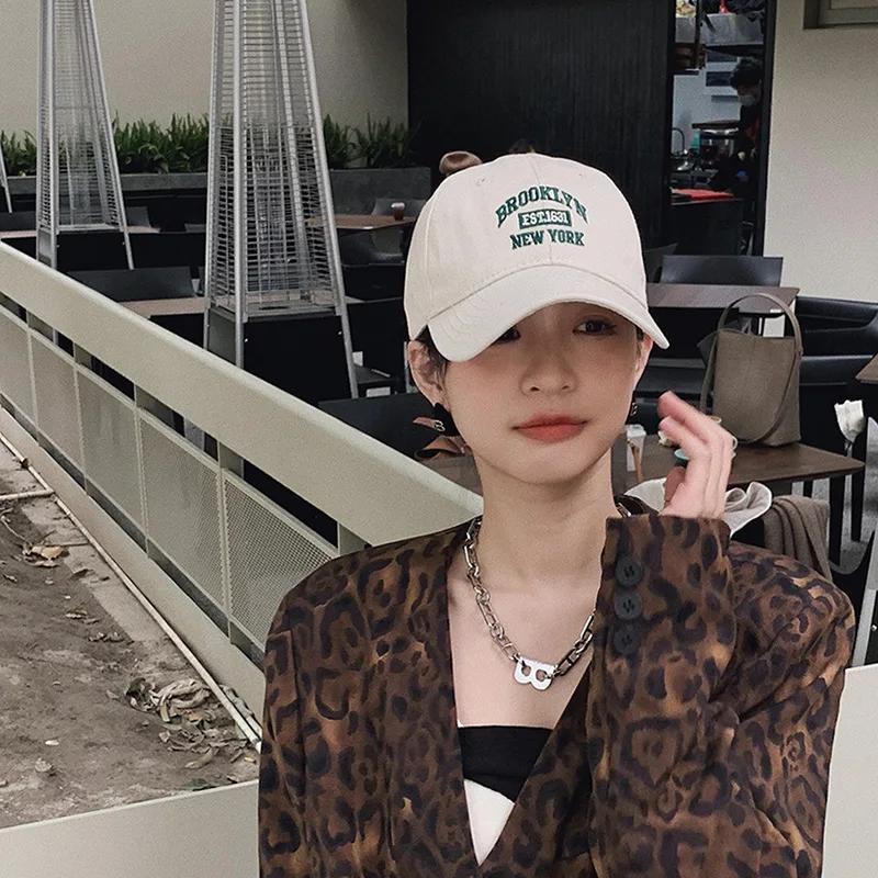 Мягкая хлопковая бейсболка с вышивкой букв для женщин и мужчин, повседневная спортивная кепка с изогнутыми полями, шляпы с козырьком унисекс, кепки для папы в стиле хип-хоп
