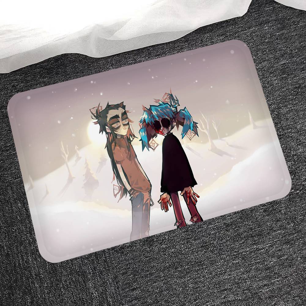 Игровые коврики для комнаты S-SallyS F-Face Противоскользящие Впитывающие воду Длинные коврики-подушки Коврик для спальни Бытовые ковры