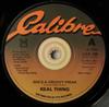 7inch Record REAL THING - She's A Groovy Freak CAB105 Calibre 1980 UK Soul/Funk Used