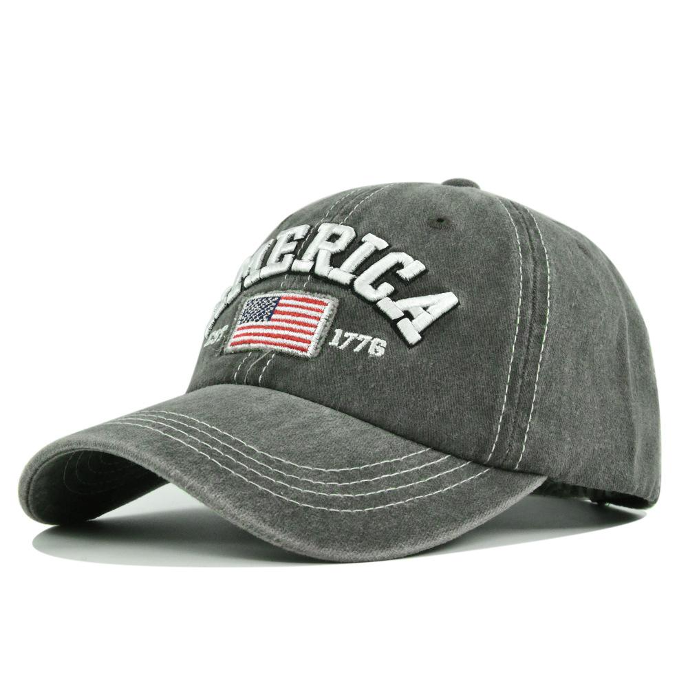 Retro Fashion Baseball Cap Custom Logo Dad Hat-Summer Spring Autumn Vintage Washed Caps Sporty Image Style