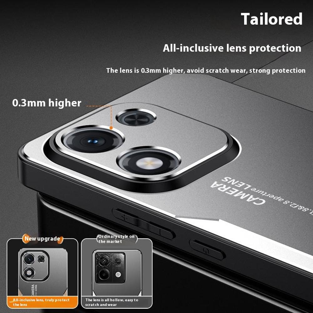 For Honor X70i Phone Case Aluminium Alloy TPU PC Back Cover