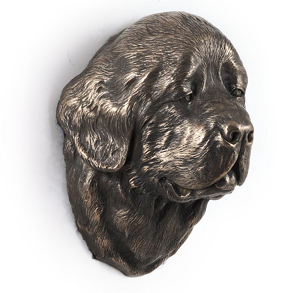 Newfoundland, Newfs, Newfies - Dog Statue, Hanging Bust, Unique Decoration for Dog Lover by Art-Dog Brand