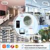 Tuya Zigbee 3.0 Умный датчик температуры и влажности Гигрометр Термометр для Home Assistant через Zigbee2mqtt