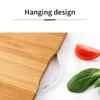 3Pcs Thick Wood Chopping Board Kitchen Household Serving Board Double Sided Rectangular Cutting Board Cheese Steak Tray