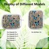 Cartoon Butterfly Pattern Clear Earphone Cases Cover Case For Airpods 2 1 4 Pro2 Pro 3 Pro3
