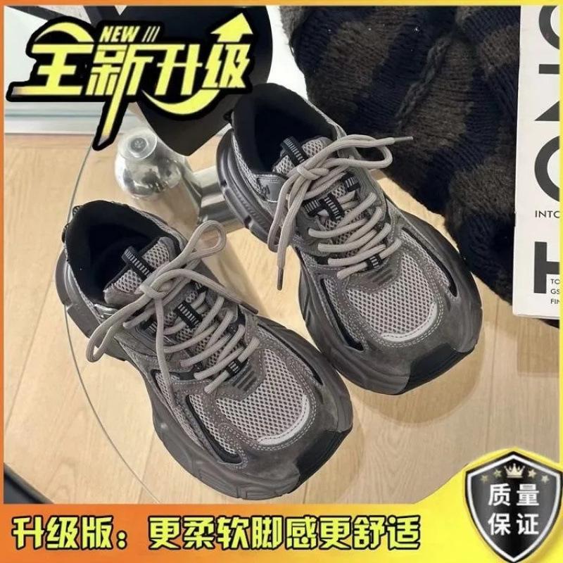 Paris dad shoes женские ins tide 2025 сетчатые легкие дышащие спортивные туфли для студентов универсальные повседневные туфли