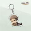 Attack on Titan Anime Acrylic Keychain, Creative School Bag Pendant Ornament Wholesale