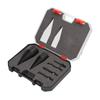 6pcs With 4 Handles Wood Splitter Drill Bit Woodworking Firewood Splitter  Household Use