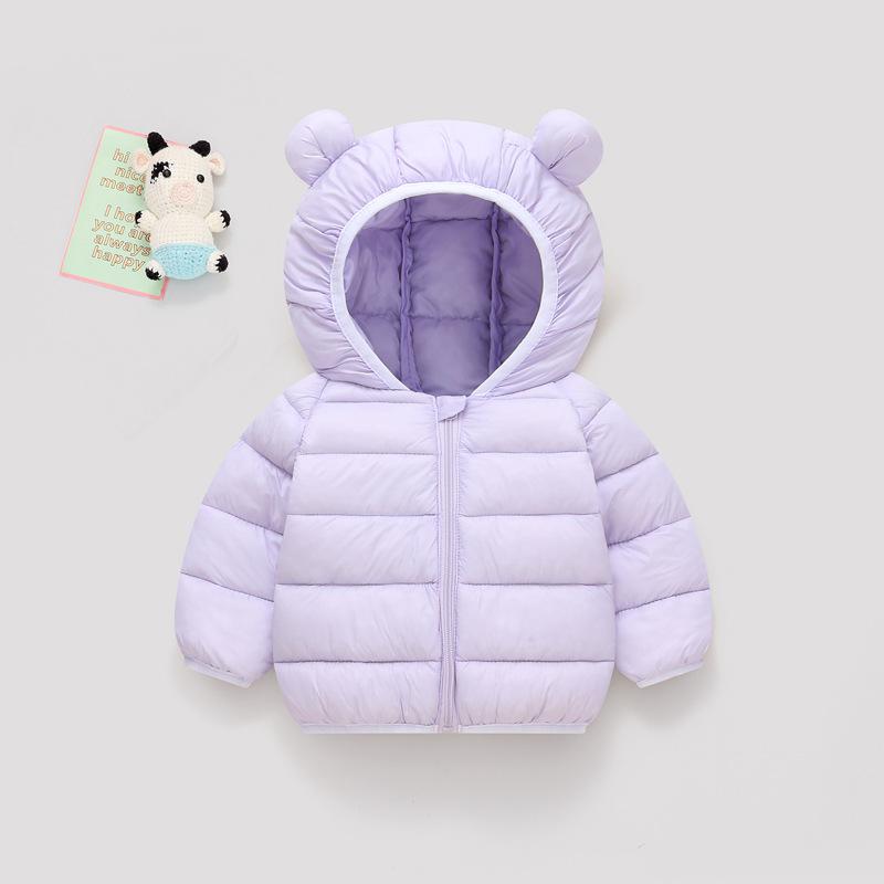 Kids Lightweight Puffer Coat Hooded Quilted Jacket for Boys & Girls Thin Warm Outerwear Kids Jacket Girls Coat