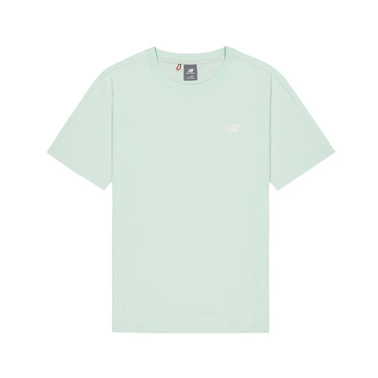 New Balance T Shirts Men's Green Crew Neck Thin NEF23211-MT-