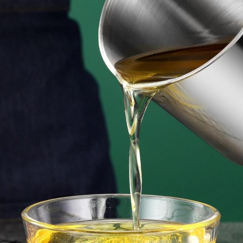 Контейнер-кувшин из нержавеющей стали для процеживания масла с фильтром и подставкой, емкость для хранения кулинарного масла, кухонные бытовые инструменты