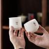 Shangqi Jade-Like Ceramic Master Tea Cup with Family Names