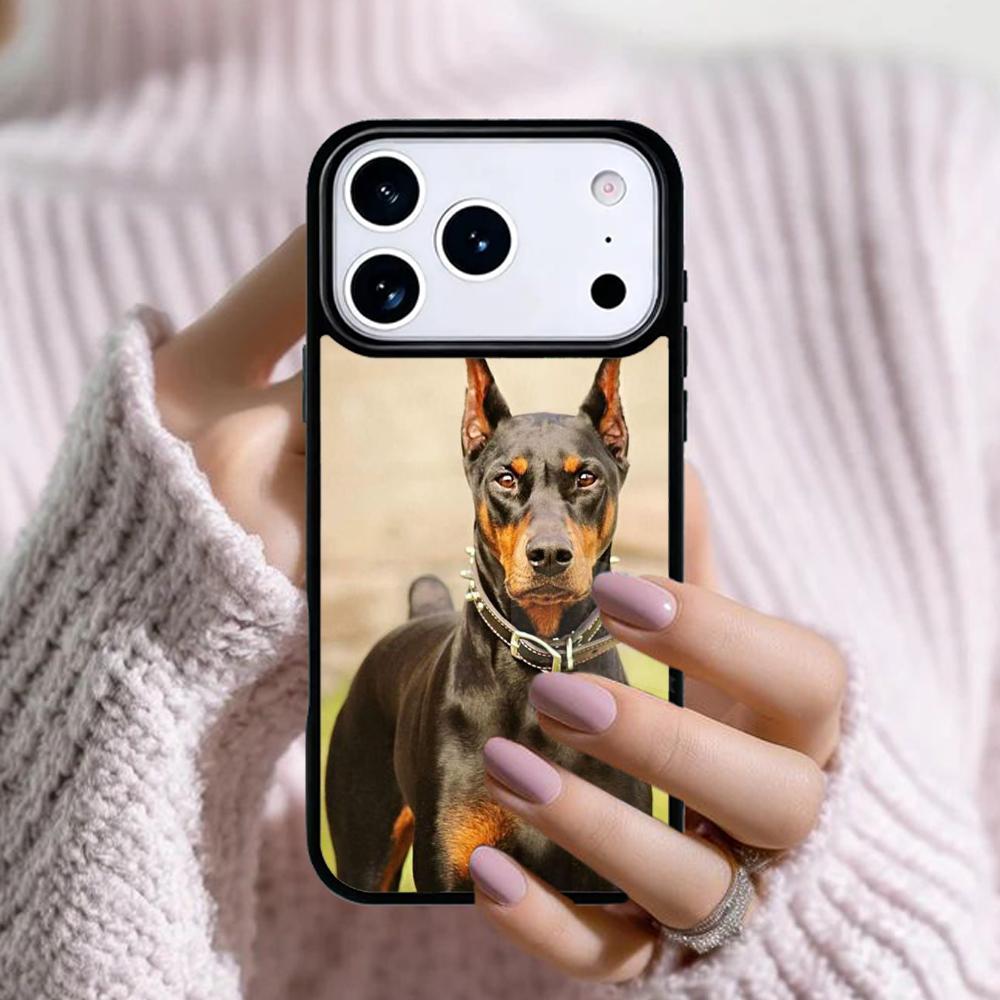 Dachshund Doberman Dog Phone Case For Apple iPhone 17 Air 16E 15 14 Plus 13 12 11 Pro Max Mini Funda Cover