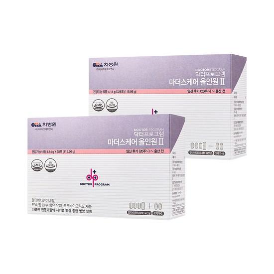 Doctor Program Mother’s Care All-in-One 2 Поздняя беременность ~ Пренатальный мультивитаминный минеральный комплекс 28 шт., корейский продукт для здоровья