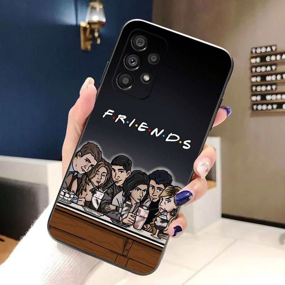 Чехол для телефона 'Друзья' (сериал) для Samsung A73 A72 A71 A57 A56 A55 A54 A53 A52 A51 A37 A36 A33 A32 A23 A22 A16 A15 A14 Чехол