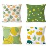 Abstract Fruit Decorative Pillowcase Bedroom Living Room Square Cushion Pillowcase