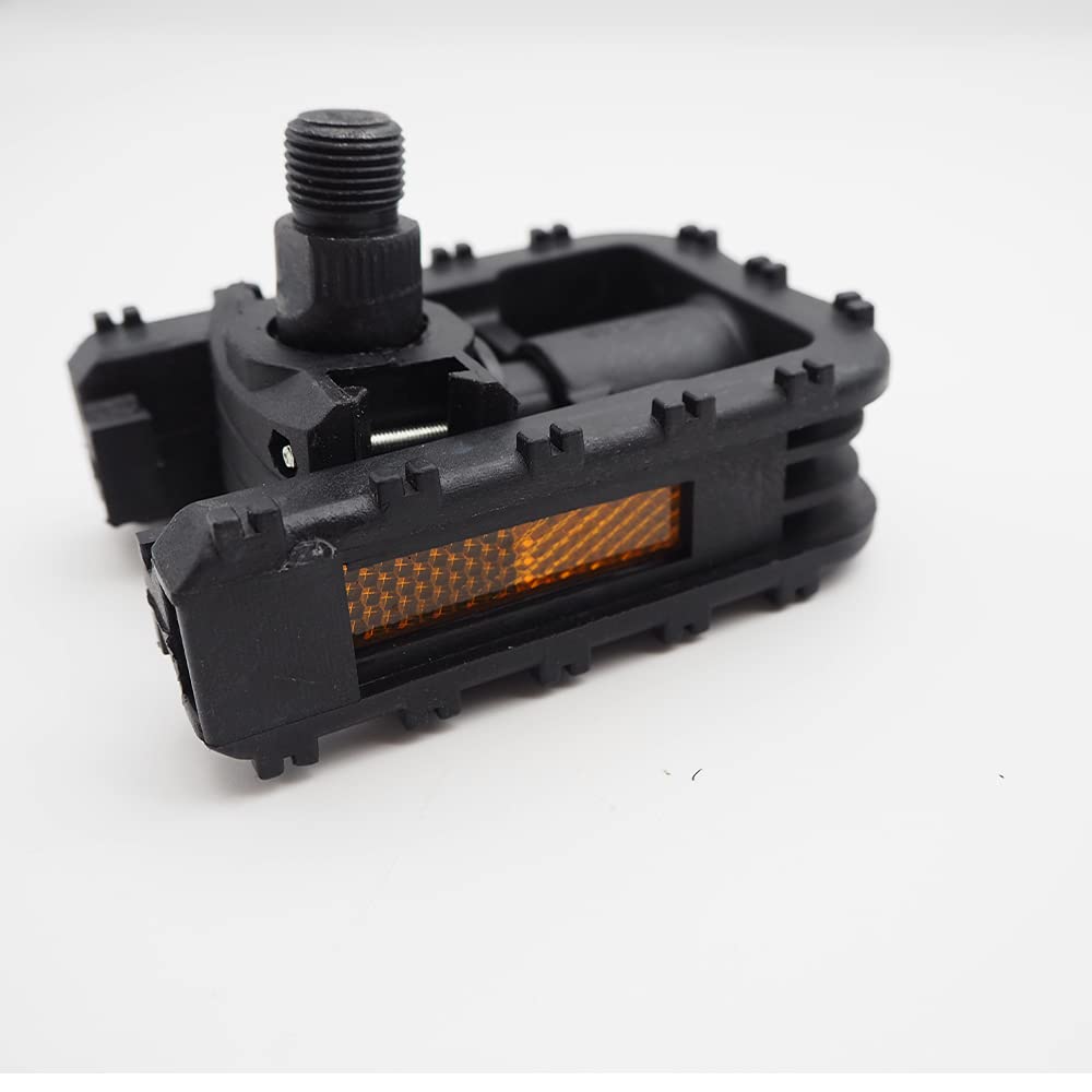 ISSHOUDOU Folding Pedals Black