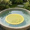 Outdoor Bee Drinking Platform Floating Island, Honeycomb Design Platform, Safe Waterer for Garden Float Bees Butterflies Cup Backyard Pollinators