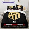 Atleti Bedding Quilt Set Quilt Cover Pillowcase Home Decoration Birthday Gift (1 * duvet cover + 2 * pillowcase, without core)