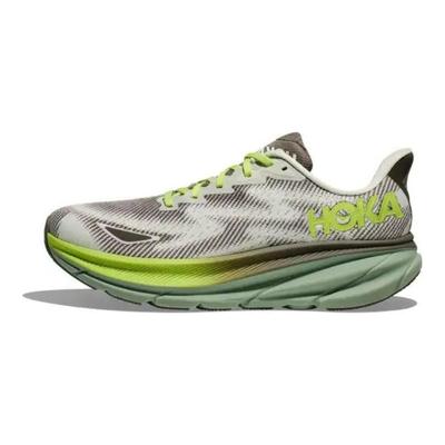 Мужские кроссовки HOKA Clifton 9 GORE-TEX Slate Aloe Vera зеленые 1141470-STLV