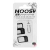 Nano SIM / Micro, Micro Sim and Nano / Sim Adapters (NOOSY 3in1) Black