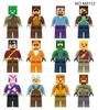 Compatible with M8079 M8112 M8134 M8184 Game Pixel Figure Building Blocks Bags Set DIY Creative Toy for Kids Gift