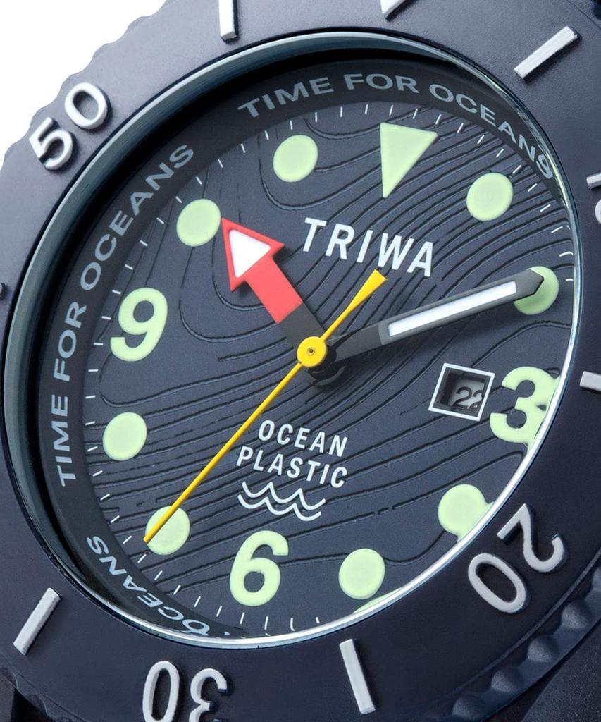 TRIWA И Время для Океанов Submariner Глубокий Синий Мужские Женские Часы, TFO202-CL150712 [Официальный Импорт]