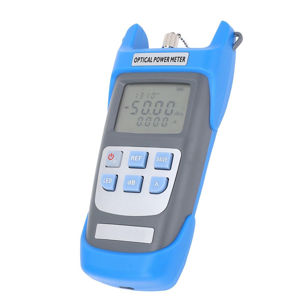 Оптический измеритель мощности, высокоточный перезаряжаемый тестер затухания волокна со светодиодной подсветкой от -50 до +26 дБм