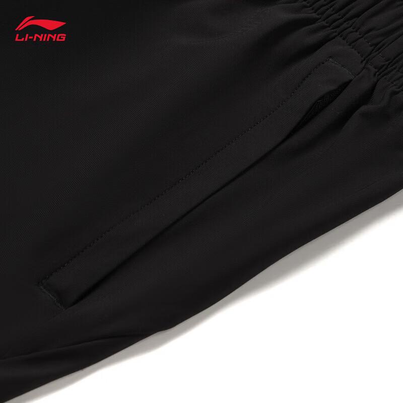 Li-Ning Мужские спортивные брюки прямого кроя с быстрой сушкой,Signature Xu Xin, AKYW043